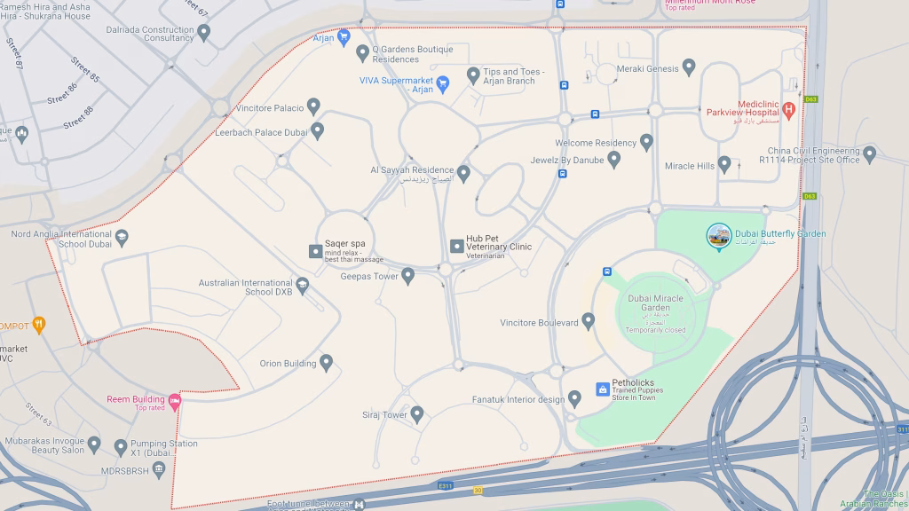 Arjan Area Guide